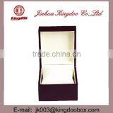 Jinhua Supplier Handmade Rectangular Plastic Watch Box Velvet Pillow Lid thumbnail-2