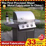 Smokeless European Indoor Stove Top Outdoor Gas Barbeque /bbq Grill Quality Choice thumbnail-4