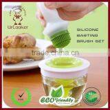 Silicone Bbq Brush Silicone Basting Brush Set Bbq Grill Silicone Brush thumbnail-1