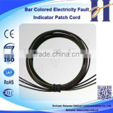 Bar Colored Electricity Fault Indicator Patch Cord Low defective rate Fiber Optic Cable