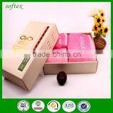 Gradient Embroidery Smile Gift Wholesale Embroidery Logo 100% Cotton Towel Set thumbnail-1