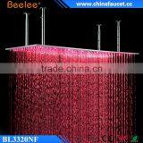 Online Shopping Bathroom Luxurious 20 Inch Rainfall Led Shower Head thumbnail-2