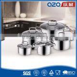 The unique properties excellent material 201/304 cookware stainless steel