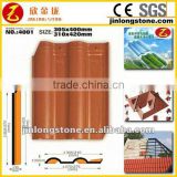 European style waterproof yellow clay roof tile