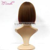 OEM Natural Color Cheap Straight Bob Style Human Hair Wig thumbnail-3