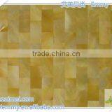 Brick Yellow Mother of Pearl Mosaic Gold Shell Mosaic Wall Tile thumbnail-6