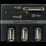 COMBO ( Multi Card Reader+ 3port USB HUB )