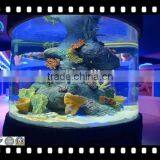 Original Lucite Material Round Acrylic Aquarium for Restaurant thumbnail-3