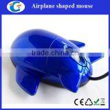 Wired Airplane Computer Mouse With Extendable Cable