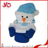 Custom Plush Stuffed Snowman Christmas Snowman Plush Toy thumbnail-5