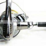 Popular ABS Aluminum Spool Five Ball Bearings Fishing Reel thumbnail-3