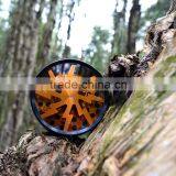 Lightning Aluminum 4-Part Tobacco Spice Tea Herb Grinder (2.5") With Pollen Catcher, Cleaning Brush and Scraper (Orange) thumbnail-3