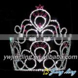 tall and lage full pageant round crowns