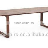 long wooden table