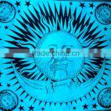 Sychedelic Celestial Tapestry, Sun & Moon Tapestry, Dorm Decor - Beach Picnic Sheet - Hanging Wall Art - Yoga Decoration, Indian thumbnail-3