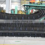 Corrugated side wall conveyor belt