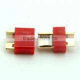 T Shape Plug and Socket, 24k Gold Connector Plug thumbnail-2