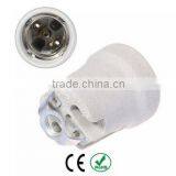 Porcelain Ceramics E27 Light Bulb Lamp Socket Base Holder thumbnail-2