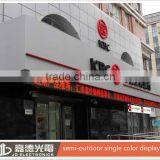 Text Moving Semi-outdoor P10 Red Led Pantalla Manufacturer