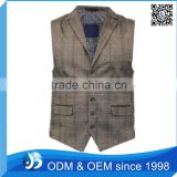 Hot Sale Spreaded Collar Vest Fashion Men Waistcoat