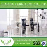 Black High Feet Dining Table Designs,pictures of Dining Table