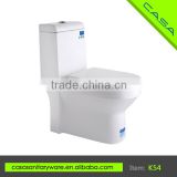 2016 New Hot Sell white ceramic upc one piece toilet for public places