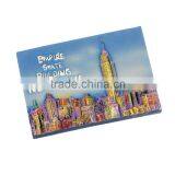 NEW York tourism souvenir resin3D fridge magnet for promotion