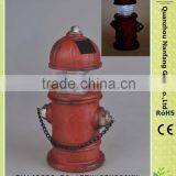 Solar Hydrant Polyresin Pillar Light thumbnail-1