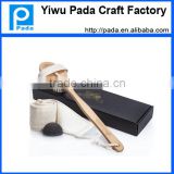 bristle wooden massager brush set