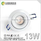 TUV SAA Lepu Cutout 83mm Cob Led Downlight Super Dimming thumbnail-3