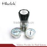 ss316 lpg pressure regulator with gauge