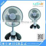 6 Inch 13W High Rpm Clip Desk Ultra Mini Fan thumbnail-3