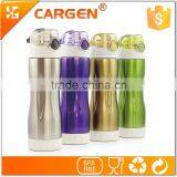 Curved Shape Insulated Sport Stainless Steel Water Bottle thumbnail-3