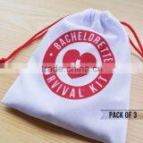 Cheap Custom Cotton Dance Shoe Dust Bag Wholesale thumbnail-2