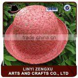 Promotional Natural Grass Straw Boater Hat