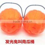 2016 Wholesale Plastic Jack-o'-lantern Pumpkin Lantern Pumpkin Light Pumpkin Lamp for Halloween thumbnail-3
