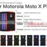 Hot! New! 2 in 1 Dual Slim Armor TPU&PC Kickstand Phone Case for Moto x Play Made in China thumbnail-6
