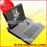 Conference LCD Monitor Motorized Flip Up Lifting Security Box with Keyboard and Mouse for Conference AV System