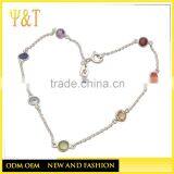 China Factory Chakra Bracelets , Stainless Steel Yoga Chakra Bracelets (YZ-005) thumbnail-1