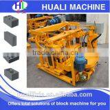 Small Manual Concrete Hollow Block Making Machine for Sale,cement Block Maker Price With Good Quality thumbnail-2