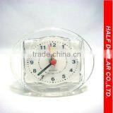 Round Plastic Desk Clock thumbnail-1