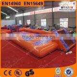 2015 Promotion Inflatable Water Football Pitch for Sale