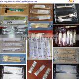 Diposable Spoons Wrapping Machine, Packaging Machinery for Plastic Spoons, Tissue and Spoon Packing Machine thumbnail-5
