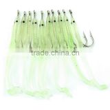 50 pcs Luminous Soft Lures for Fishing, Soft Bait Tiddler Bait With Hook 7cm 3.4g Fishing Lures