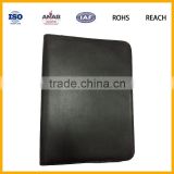 Factory-price A4 Leather Folder With Notepad,Custom Leather File Folder