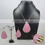 Jewellry Set,Pure Brass Jewelry, Necklace Set,Pendant Set, Cuff, Rings,Ear Rings, Metal Jewelry Fashionable Jewellery, thumbnail-1