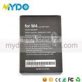 hot selling china phone battery for M4 SS1070 ,For M4 M2000A battery