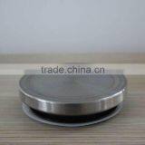 Handmade Glass Jar With Stainless Steel Metal Lid N6046 thumbnail-5