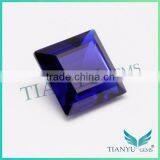 10x10mm 113# Burma Blue Square Step Cut Spinel Loose Stone thumbnail-2