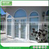 Factory direct pvc top arched shutter louver window and door anti-theft window blinds